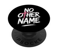 No Other Name Gesù Christian Faith PopSockets PopGrip Adesivo