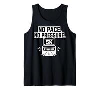No Pace No Pressure 5K Finish Frase Corsa 5 km Canotta