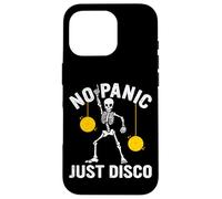 No Panic Just Disco Funny Skeleton Dancing Goth Emo Funny Custodia per iPhone 16 Pro
