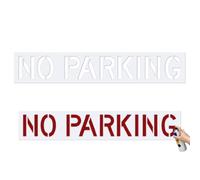 No Parking Stencil, Reusable Parking Lot Stencil, Paint Template