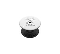 No Pickleball Today Sad Stick Figure Funny Pickleball PopSockets PopGrip Adesivo