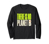 No Planet B Ecologia Sostenibilità Ambientalista Maglia a Manica