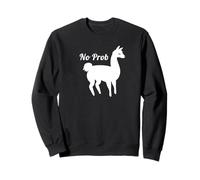 No Prob Llama Carino e Divertente Felpa