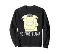 No Prob Llama Divertente Alpaca Pet Carino Llama Alpaca Amanti Felpa