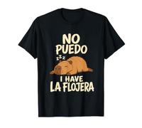 No Puedo Ho La Flojera Spanglish Capybara Maglietta