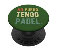 No Puedo Tengo Padel Divertenti priorità giocatore Messico PopSockets PopGrip Adesivo