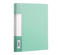 No Punch Binder - Double Metal Clip Folder, Ringless Letter Organizer