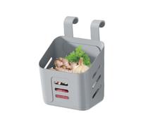 No Punch - Cestello scolapiatti da cucina galleggiante per il bagno | Accessori da bagno per shampoo, gel doccia, organizer multifunzionale per articoli da toeletta, barattoli di spezie