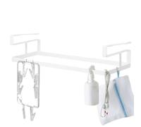 No-Punch Under Shelf Storage Basket, Removable Cabinet Hanging Organizer