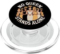 No Queen Stands Alone Women Empowerment L"uguaglianza delle donne PopSockets PopGrip per MagSafe