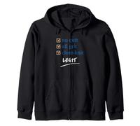 No Quit, all Grit... Legit. NY PRO Basket Felpa con Cappuccio
