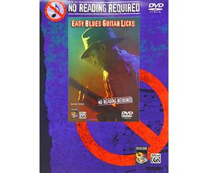 No Reading Required: Easy Blues Guitar Licks (DVD)