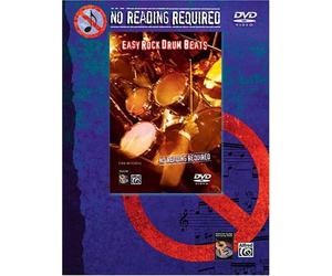 No Reading Required: Easy Rock Drum Beats (DVD)