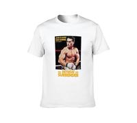 No Retreat No Surrender Vintage 1980S Birthday Jean Claude Van Damme Men Adult Short Sleeve White M