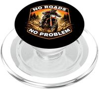 No Roads No Problem Dirt Bike Rider Moto Moto MX PopSockets PopGrip per MagSafe