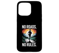 No Roads No Rules Outdoor Appassionato Corsa Custodia per iPhone 15 Pro Max
