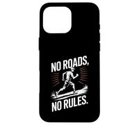 No Roads No Rules Outdoor Appassionato Corsa Custodia per iPhone 16 Pro Max