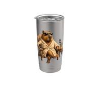 No Rush vibrazioni positive Capybara Relax Mood Bicchiere termico in acciaio inox doppia parete