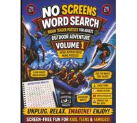 No Screens Word Search: Brain Teaser Puzzles for Adults