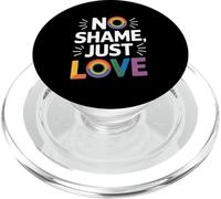 No Shame Just Love Empowerment Orgoglio PopSockets PopGrip per MagSafe