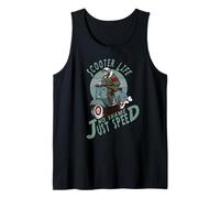 No Shame, Just Speed, Monopattino in Stile retrò Canotta