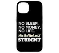 No Sleep Money Life Microbiologia Scienze Studente Custodia per iPhone 13