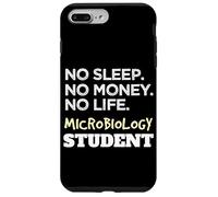 No Sleep Money Life Microbiologia Scienze Studente Custodia per iPhone 7 Plus/8 Plus