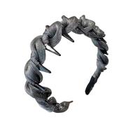 No-Slip - Fascia per capelli con teeth, comoda impugnatura, squisita estetica, per donne, accessorio per lo styling sicuro per tutti i giorni, 5,31 pollici