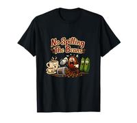 No Splling The Beans Country Farm - Grafica di Gioco di Parole Maglietta
