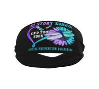 No Story Should End Too Soon Suicide Prevention Awareness Donna Uomo Headband Antiscivolo Fascia Sportiva Leggera Fascia Capelli Per Escursionismo Jogging All'Aperto