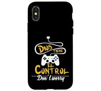 No te preocupes, Dios tiene el control. - Spanish Bible Tee Custodia per iPhone X/XS