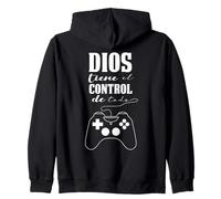 No temas, Dios Tiene El Control, Cristo Mesías Hijo de Dios Felpa con Cappuccio