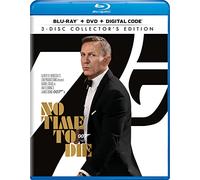 No Time to Die (2021) - 3-Disc Collector's Edition Blu-ray + DVD + Digital
