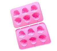 No -Ttick Cooking Biscotti Strumenti da forno fondente - Forme di Lollipop -3d Rose Forme del motore in silicone, per la cottura della qualità degli alimenti per la decorazione della torta