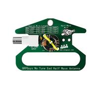 No Tune End Fed Halfwaves Antenna HUIOP Modulo antenna Mezza Onda alimentato senza regolazione, 80m-10m, Dissipazione Termica Design con Prestazioni efficienti e Stabili