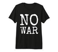 No War Contro la Guerra Peace Colomba della Pace No War Maglietta Premium