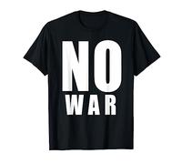 NO WAR Messaggio audace contro la guerra Maglietta
