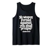 No Weapon Formed Against You Shall Prosper Canotta