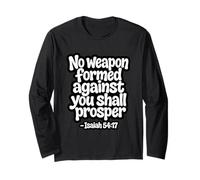 No Weapon Formed Against You Shall Prosper Maglia a Manica