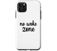 No Woke Zone Voto non svegliato voto Elezione elettorale Primarie Custodia per iPhone 11 Pro Max