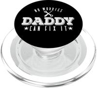 No Worries Daddy Can Fix It Festa del papà PopSockets PopGrip per MagSafe
