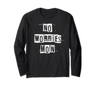No Worries Mon Giamaicano Maglia a Manica