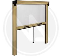 No Zanzare - Zanzariera A Rullo In Kit BRONZO Maurer verticale (varie misure)