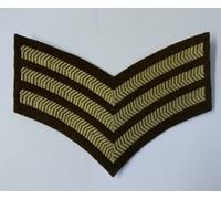 No2 Lungo Caporale Rango Righe 3 Galloni Great Cappotto British Army EPB34N