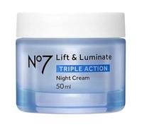 No7 Boots Lift & Luminate Crema notte a tripla azione FORMULA POTENZIATA - 50 ml