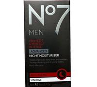 No7 Men Protect & Perfect Idratante Antietà Notte Intensiva ADVANCED NIGHT 50 ml
