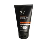 No7 Uomo Energizzante Graduale Marroncino Crema Idratante 50ml, Con 5 Uva + SPF