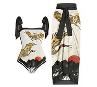 NOAGENJT costumi da bagno donna due pezzi sexy costumi nuoto donna piscina bikini donna mare perizoma vita alta costume intero sportivo donna piscina costumi piscina donna C-Giallo L 12.99