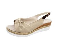 NOAGENJT sandali donna con tacco alto 15 cm Pantofole Donna Peluche Scarpe Estive Donna Sandali Ciabatte Pelose Sandalo Donna Estivo Basso 42 15.99