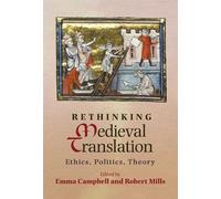 Noah D Guynn Rethinking Medieval Translation (Copertina rigida)